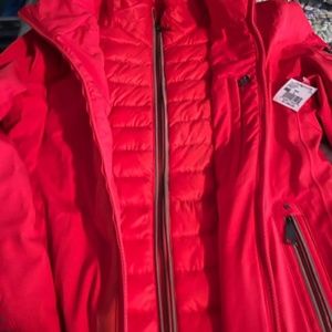 Bogner Ski Parka, Size 6, Red